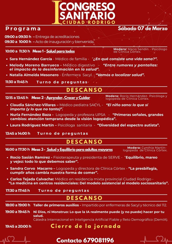 I Congreso sanitario de Ciudad Rodrigo I Congreso sanitario de Ciudad Rodrigo